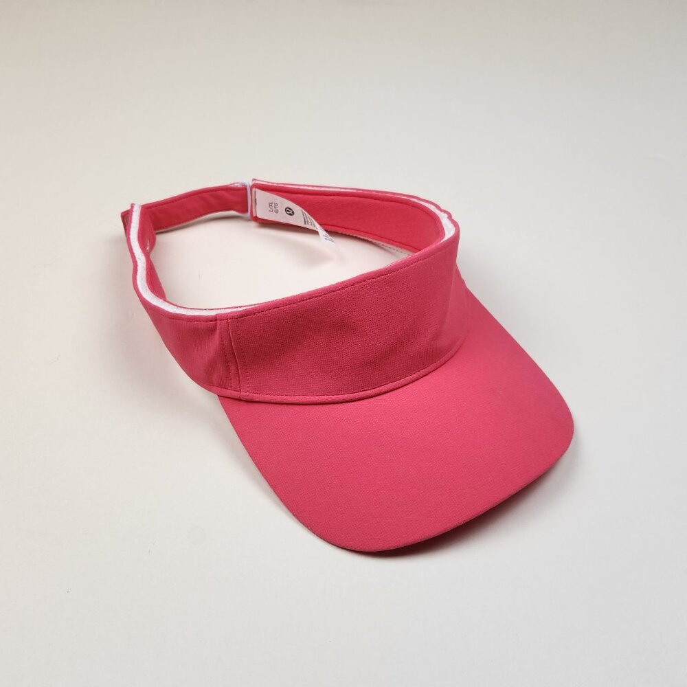 Lululemon Pink Removable Sweatband All-Sport Visor sz L/XL
